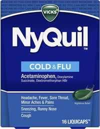 Night Quil Cold & Flu Liq Caps