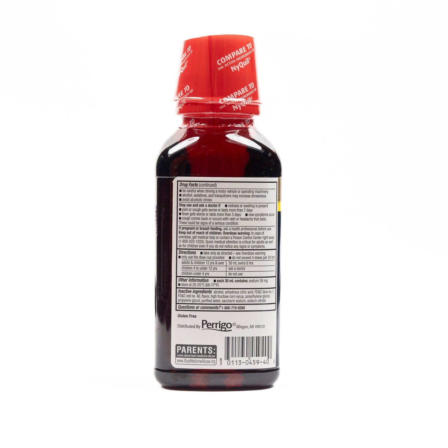 Nighttime Cold & Flu Cherry Lqd