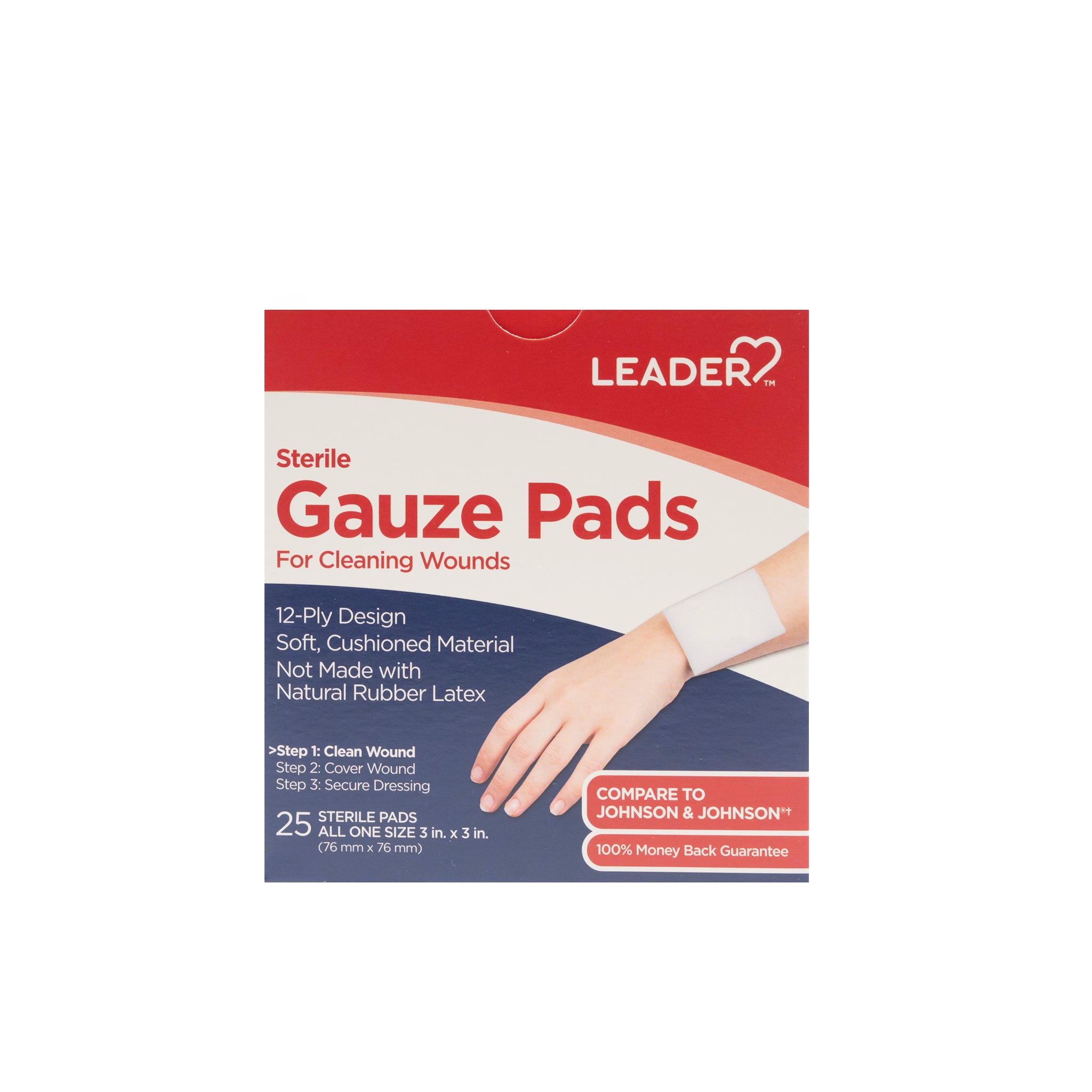 Pads Sterile 3"X 3" 