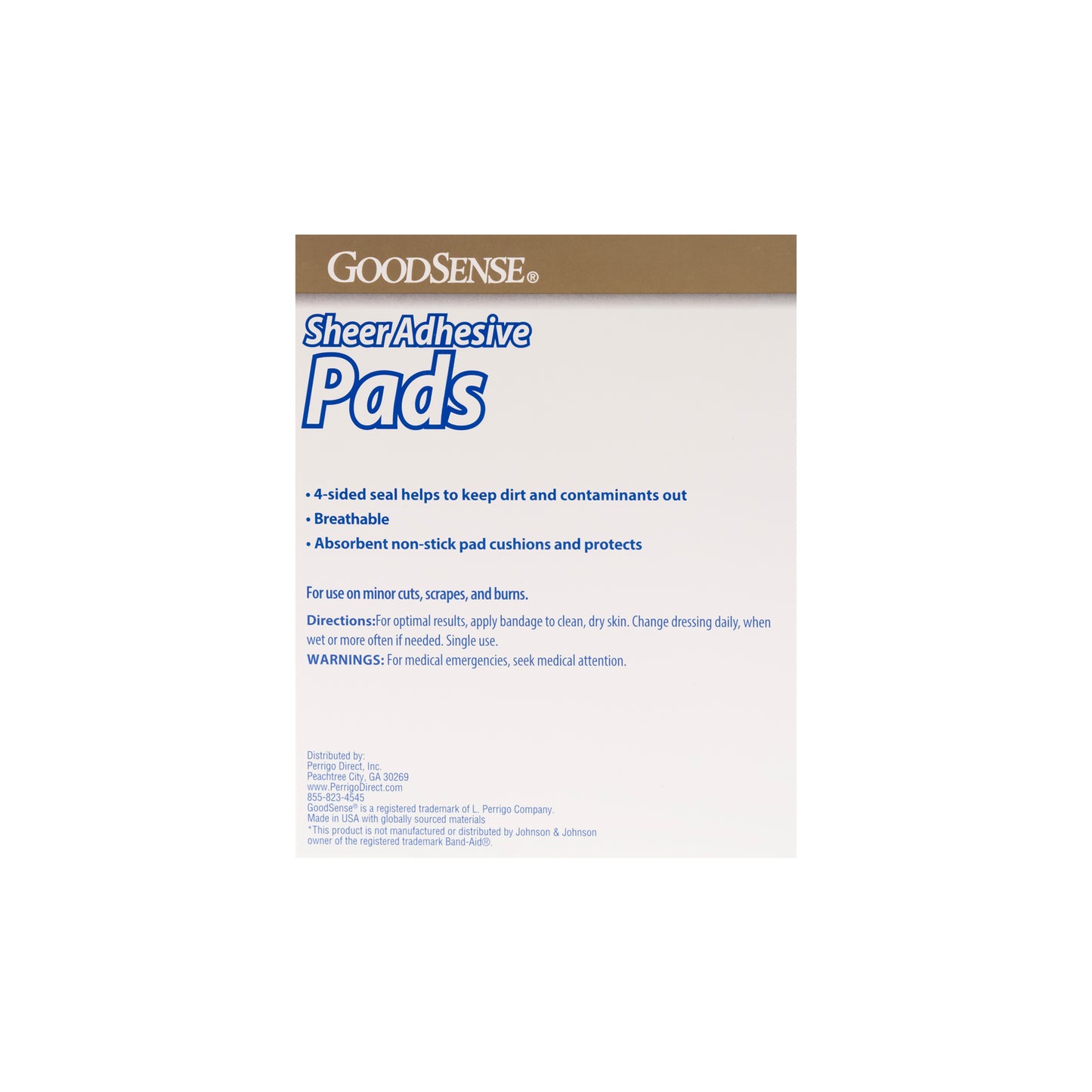 Pads Sterile No Stick 3"X 4"