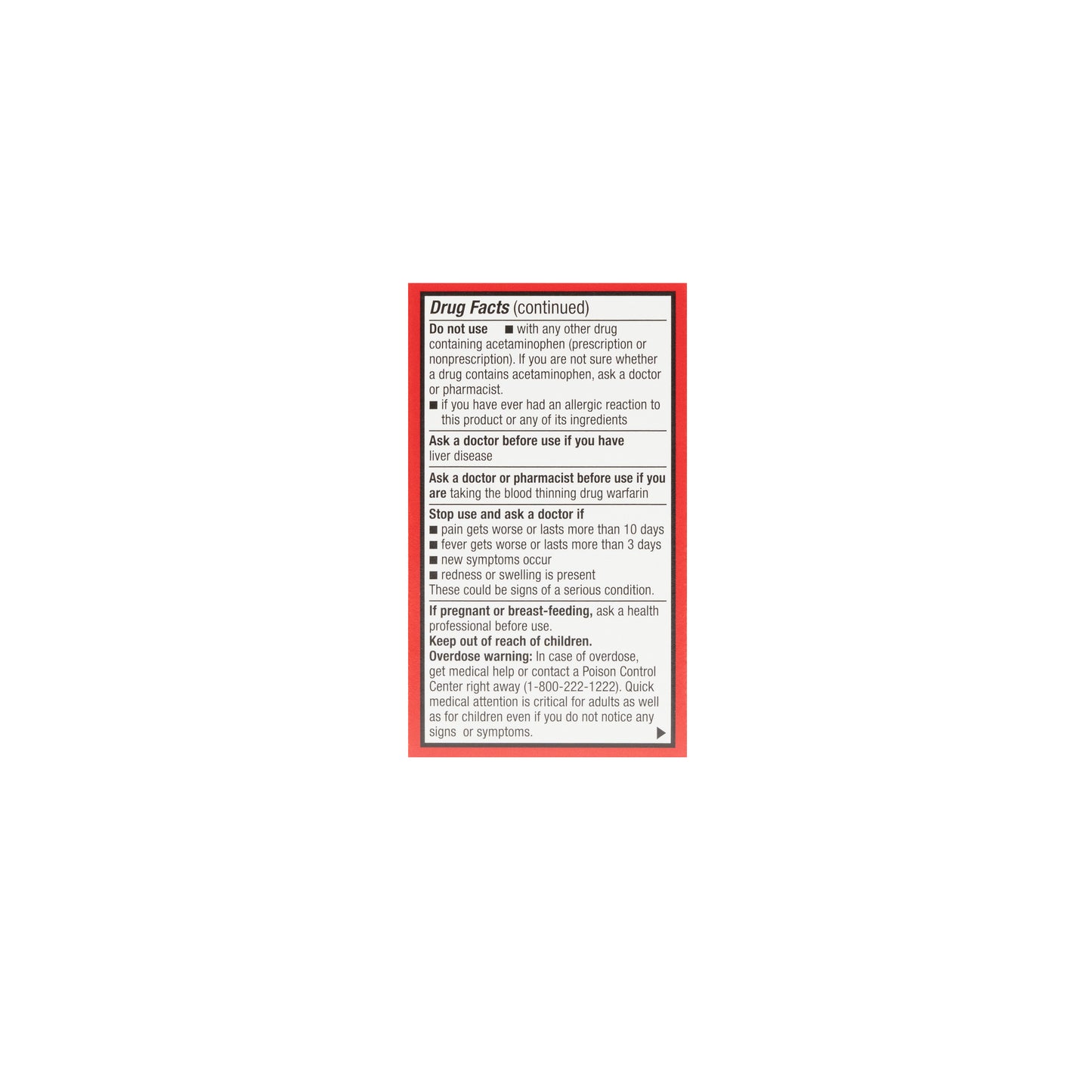 Pain Relief 500 mg  Caplets