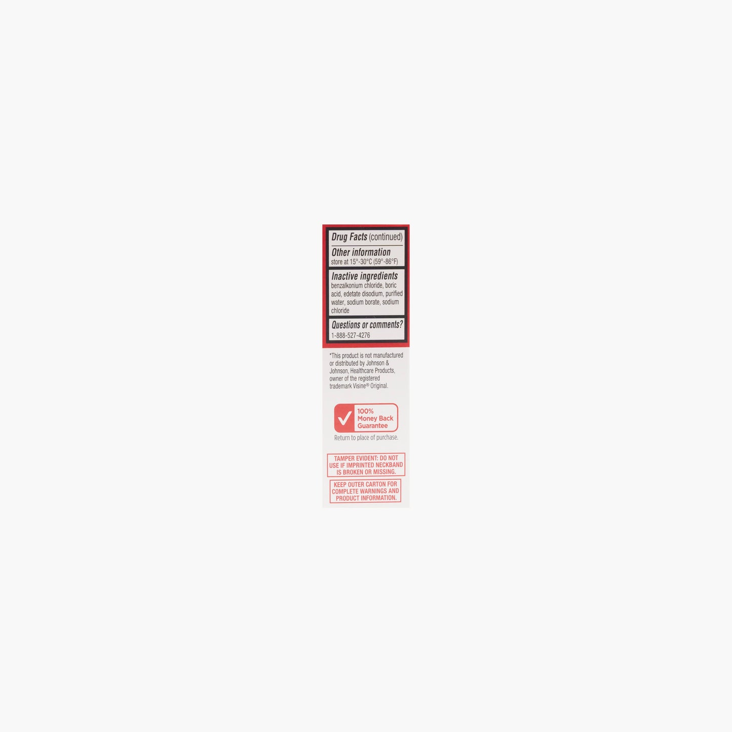 Redness Relief (tetrahydrozoline) Eye Drops