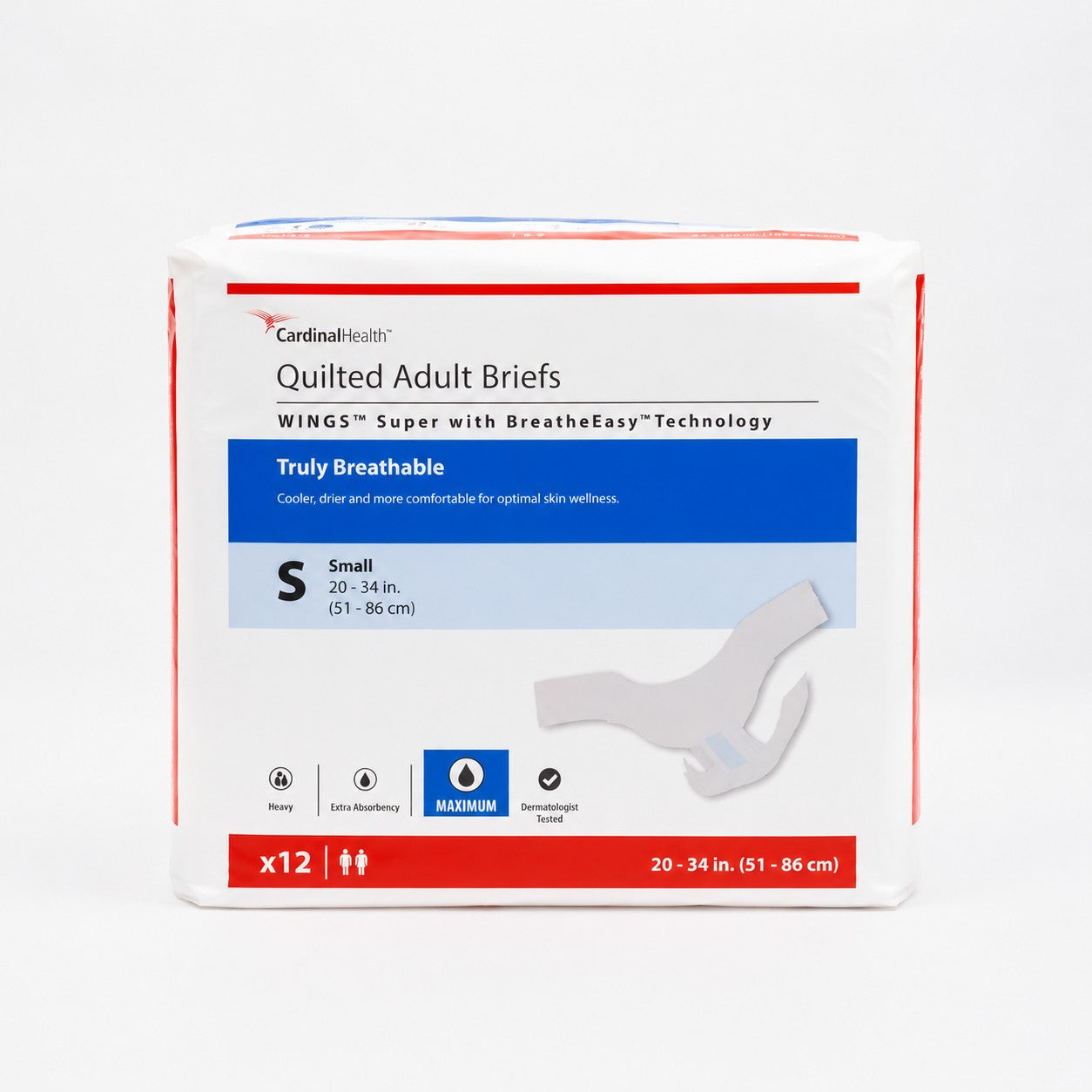 Wings Adult Briefs Small