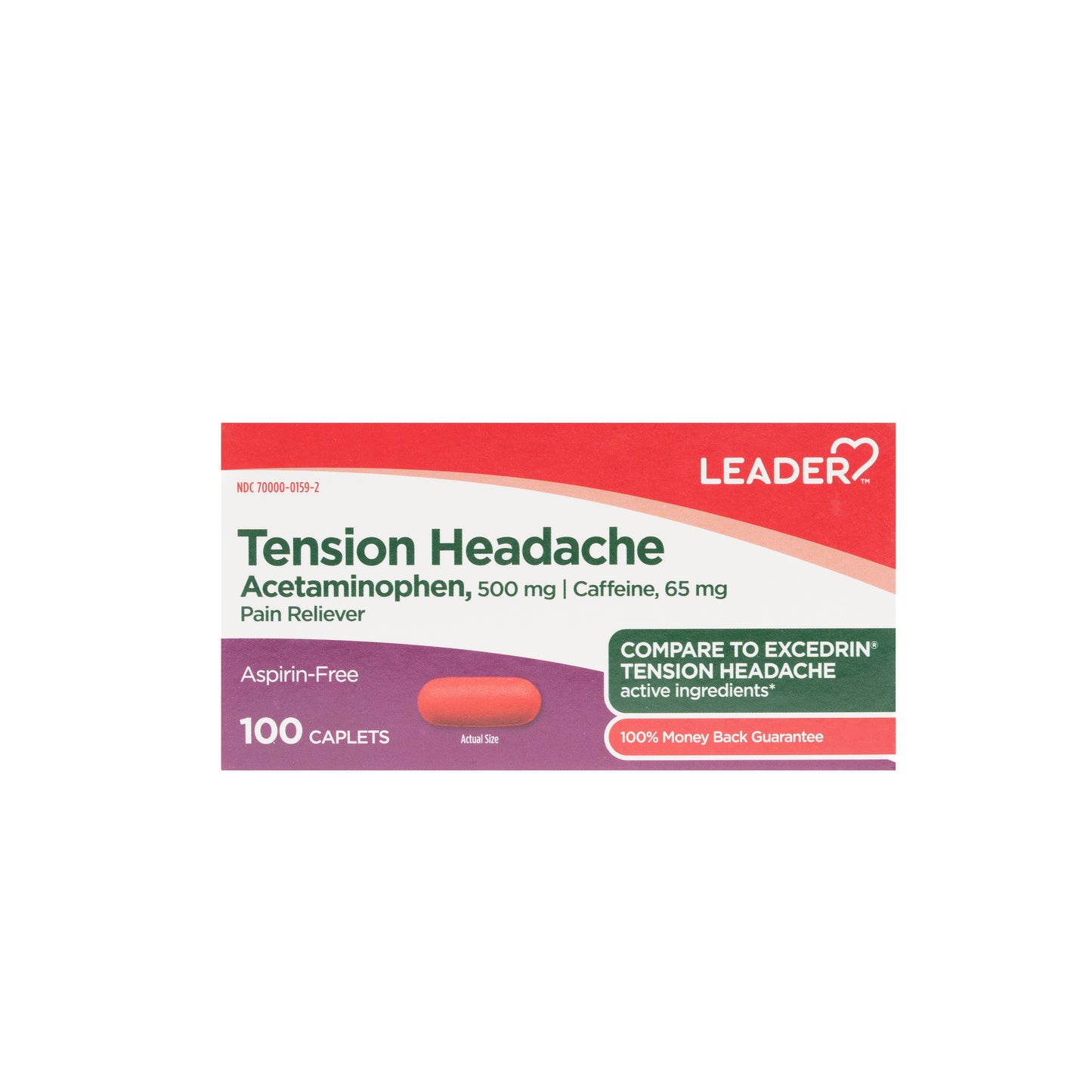 Tension Headache (Acetaminophen- Caffeine) 500-65 mg Caplets