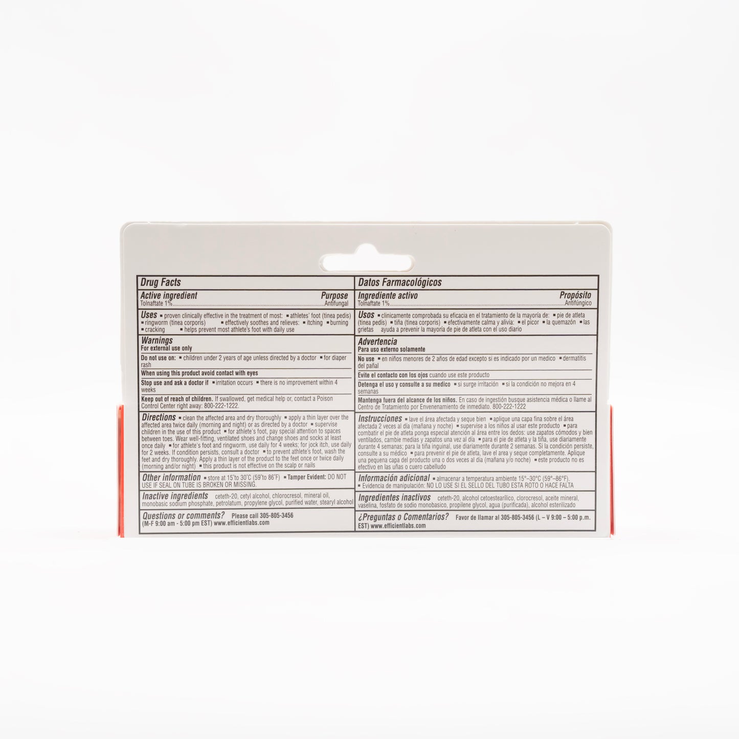 Tolnaftate 1% Antifungal Cream