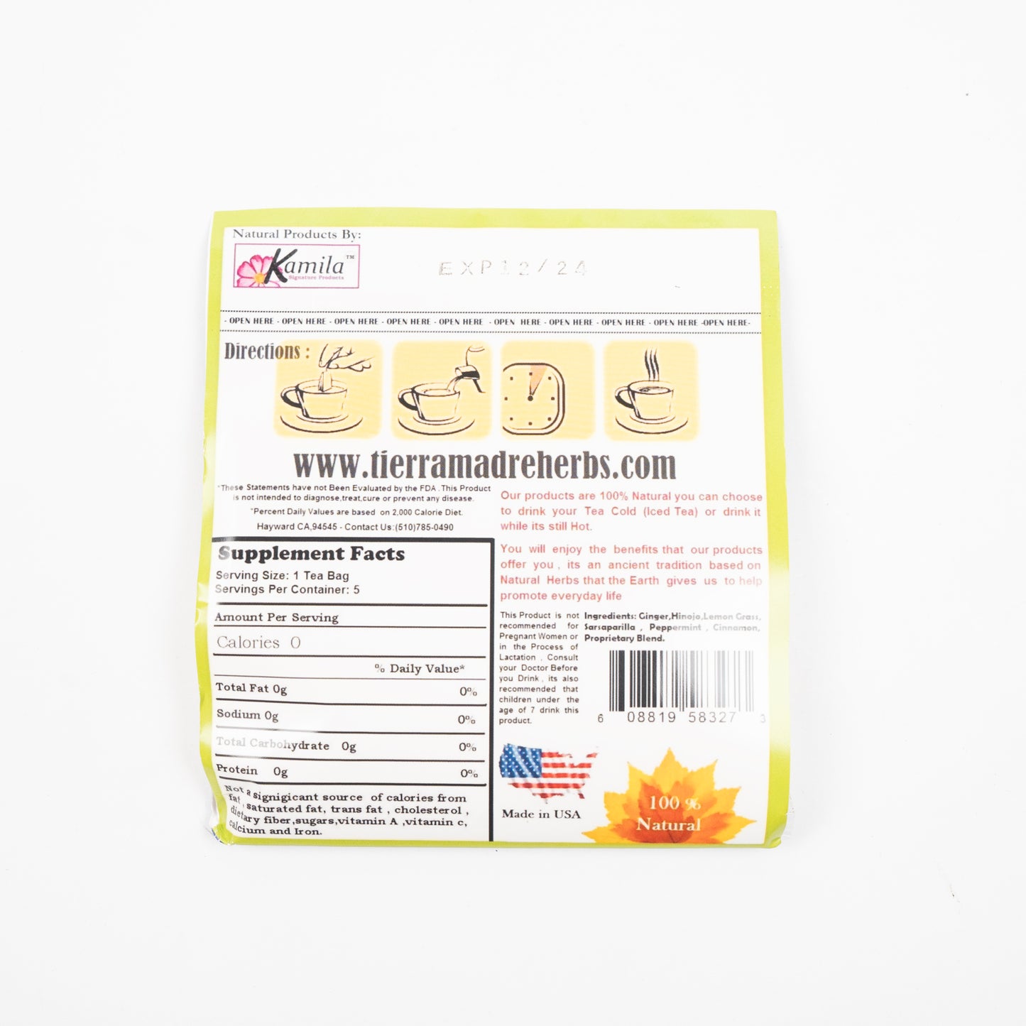 Té Tierra Madre Vital-50