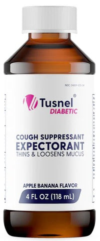 Tusnel Diabetic Cough Suppressant Expectorant Liquid