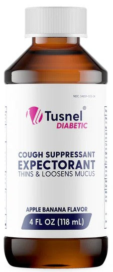 Tusnel Diabetic Cough Suppressant Expectorant Liquid