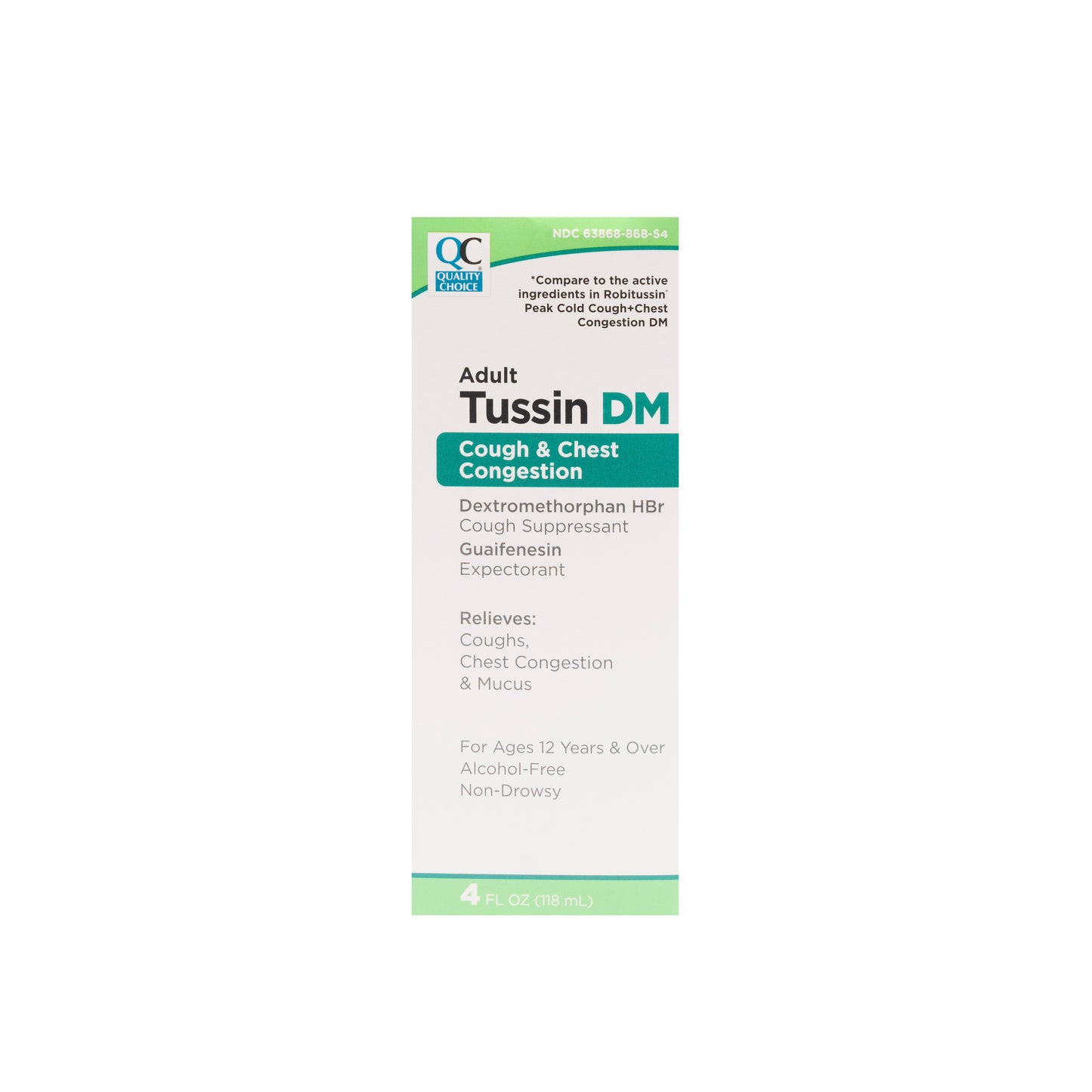 Tussin DM Cough / Chest Congestion Liquid