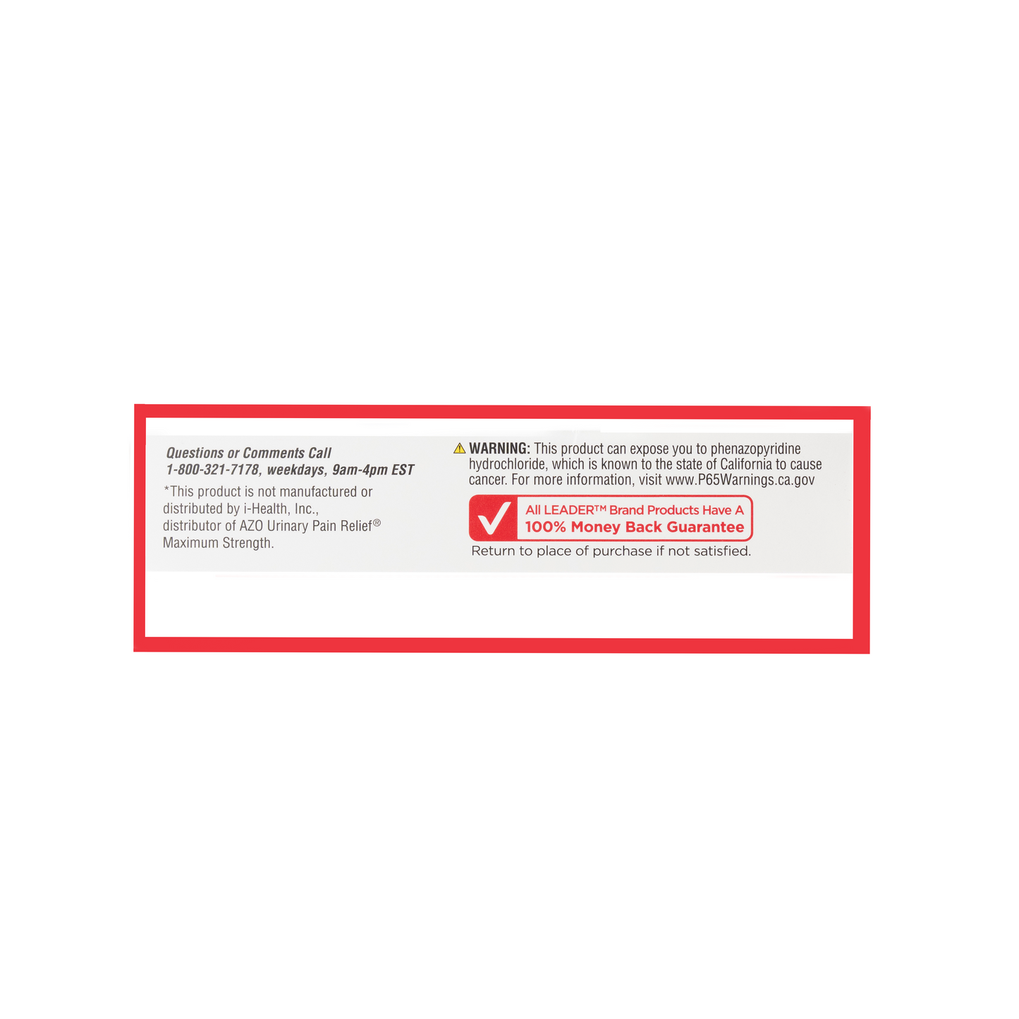 Urinary Pain Relief 97.5 mg Tabs