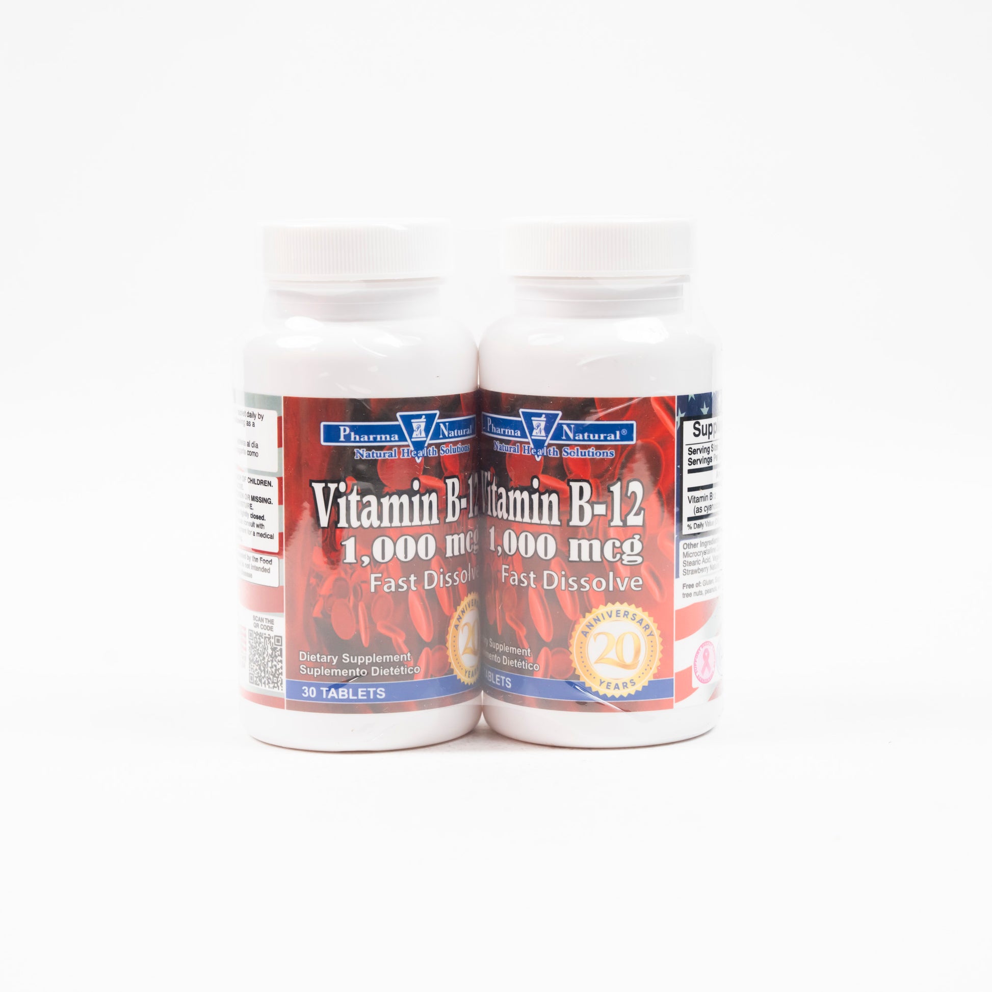 Vit B-12 (Cyanocobalamin) 1,000 Mcg Sublingual Tabs