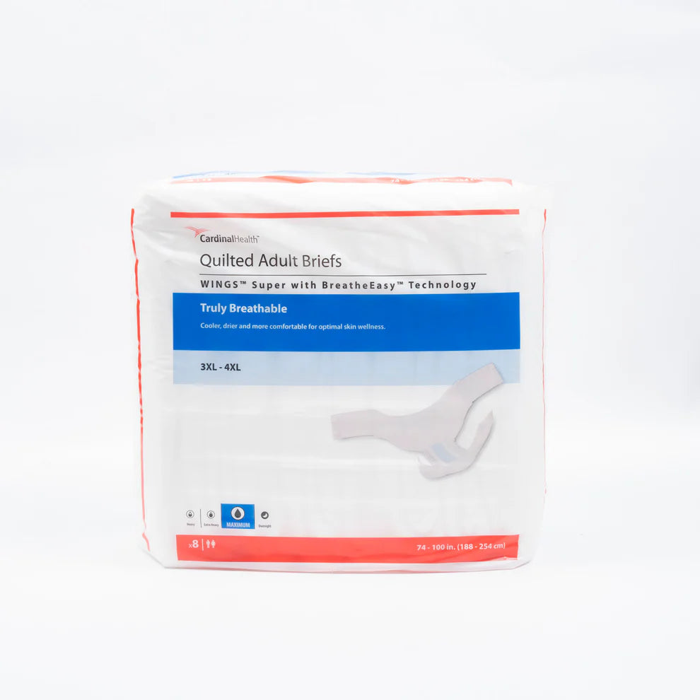 Wings Adult Briefs XXX-Large Package