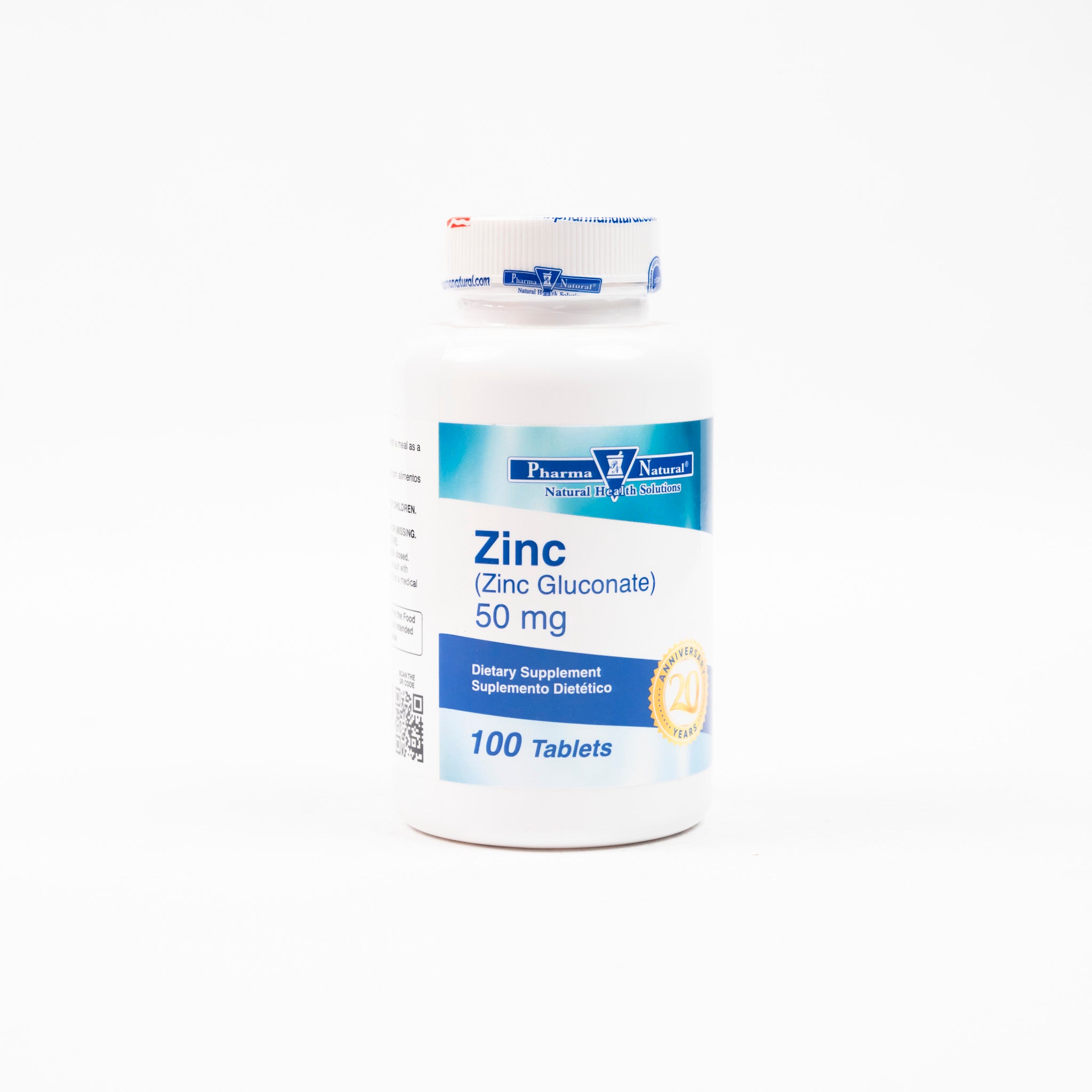 Zinc Gluconate 50 mg Tabs 